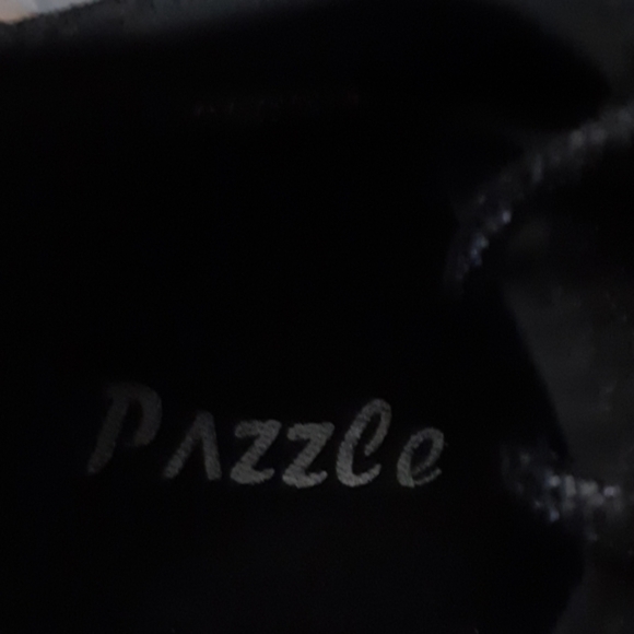 Glitter sneakers size 6, lot 2 pair. Pink, black - Picture 3 of 7